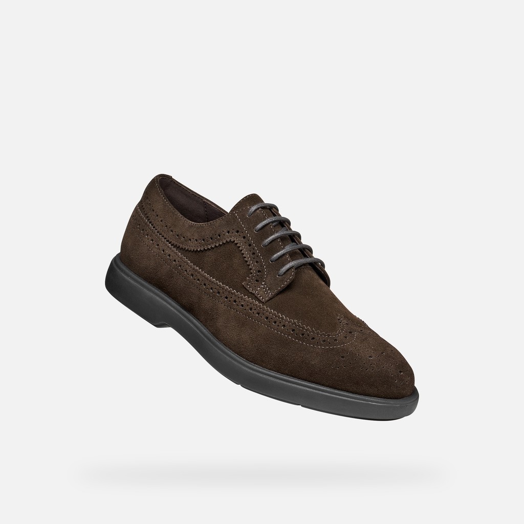 Schn&uuml;rschuhe SPHERICA EC17 HERR Dunkelbraun - image number 4 | GEOX