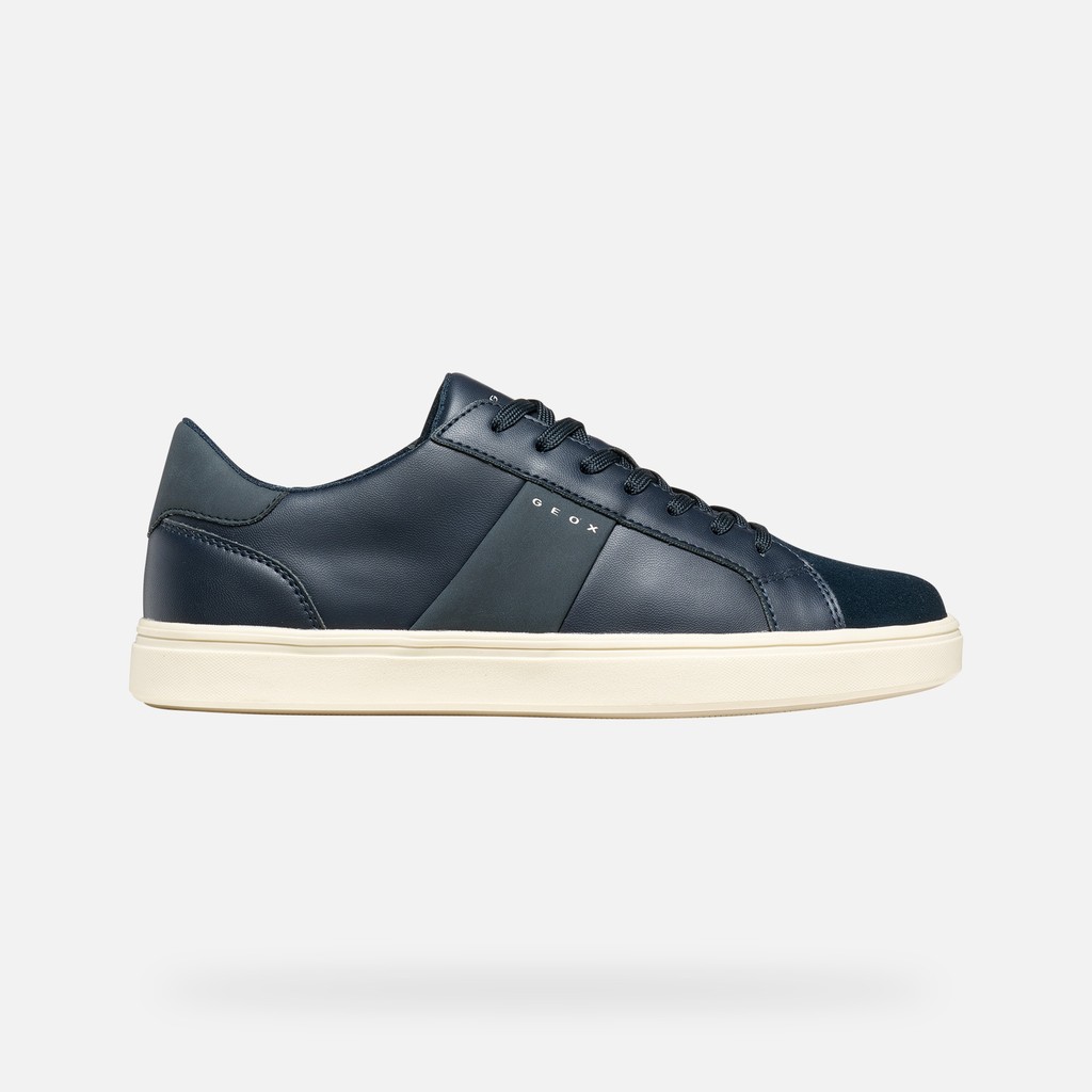 Lace-up sneakers BALTMOORE MAN Dark Navy - image number 1 | GEOX