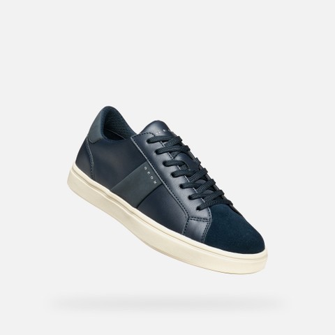 Lace-up sneakers BALTMOORE MAN Dark Navy - image number 4 | GEOX