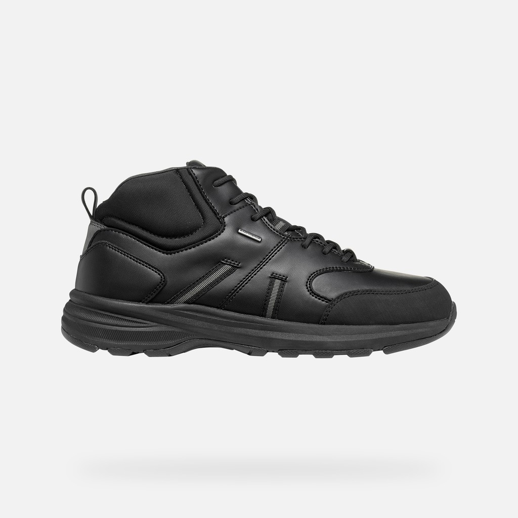 Sneakers imperm&eacute;ables SENALES ABX HOMME Noir - image number 2 | GEOX