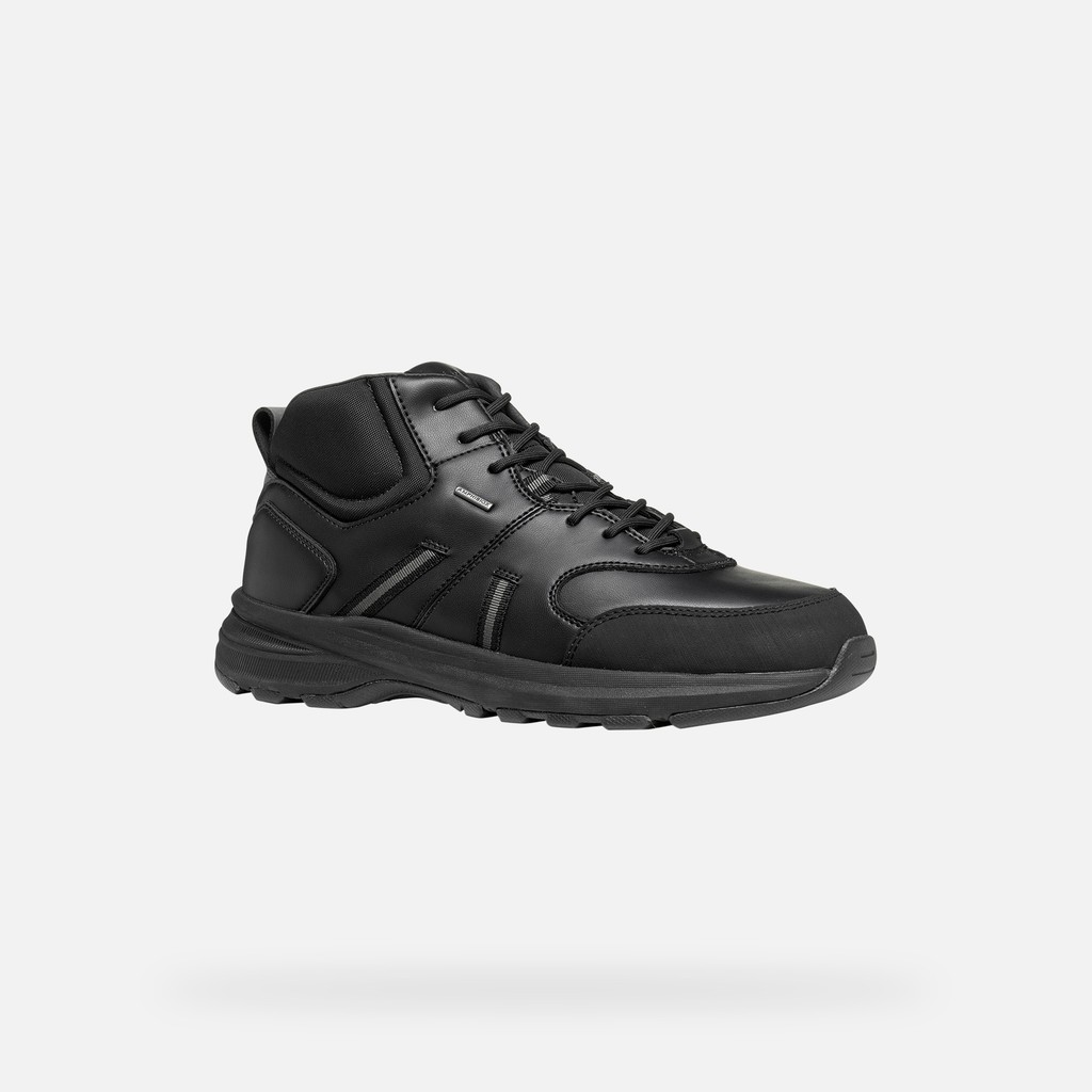 Sneakers imperm&eacute;ables SENALES ABX HOMME Noir - image number 3 | GEOX