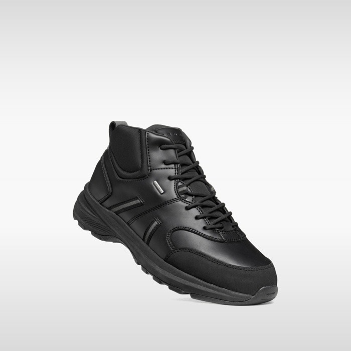 Sneakers imperm&eacute;ables SENALES ABX HOMME Noir | GEOX