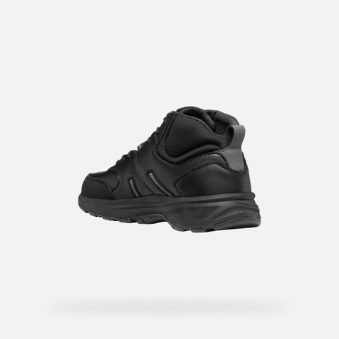 Sneakers imperm&eacute;ables SENALES ABX HOMME Noir - image number 4 | GEOX