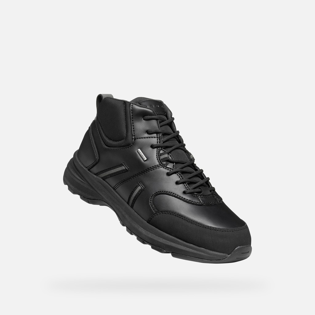 Sneakers imperm&eacute;ables SENALES ABX HOMME Noir - image number 5 | GEOX