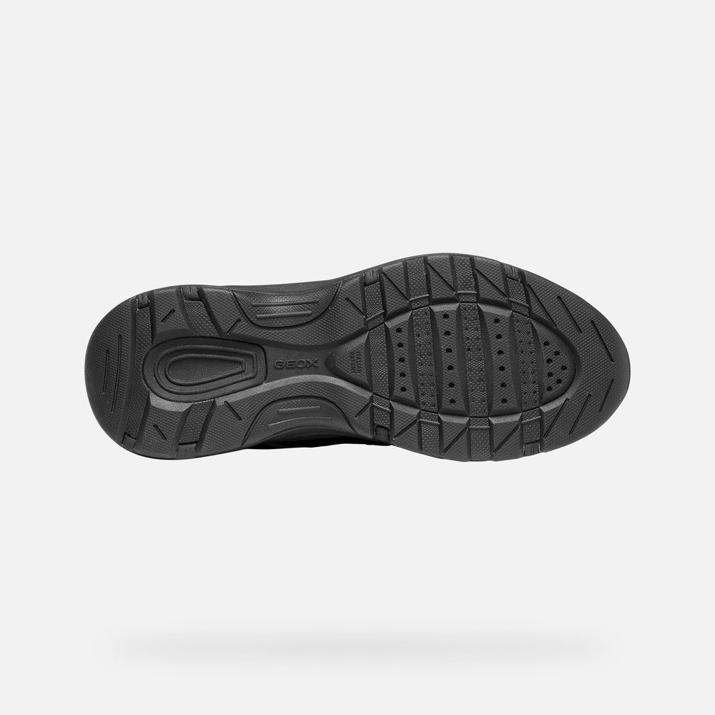 Sneakers imperm&eacute;ables SENALES ABX HOMME Noir - image number 7 | GEOX