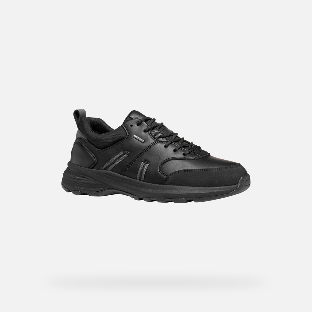 Sneakers imperm&eacute;ables SENALES ABX HOMME Noir - image number 3 | GEOX