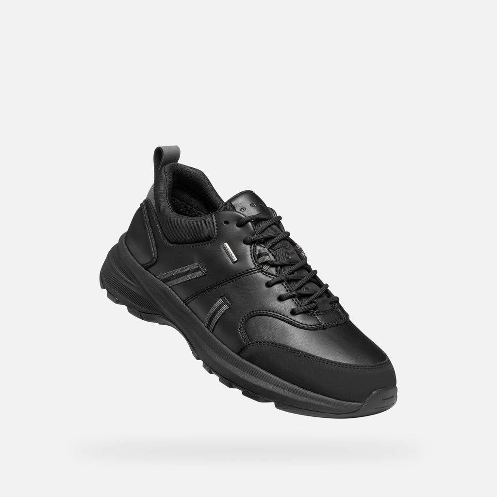 Sneakers imperm&eacute;ables SENALES ABX HOMME Noir - image number 5 | GEOX