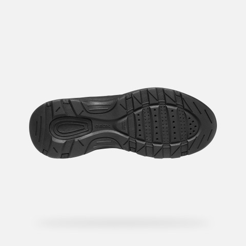 Sneakers imperm&eacute;ables SENALES ABX HOMME Noir - image number 7 | GEOX