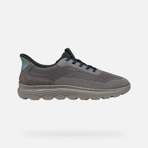 Slip in sneakers SPHERICA PLUS MAN Graphite/Stone - image number 1 | GEOX