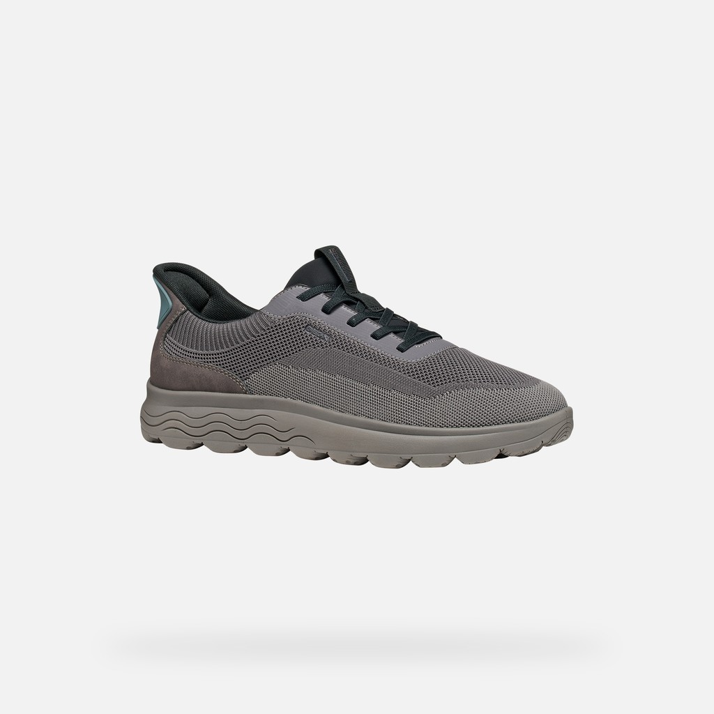 Slip in sneakers SPHERICA PLUS MAN Graphite/Stone - image number 2 | GEOX