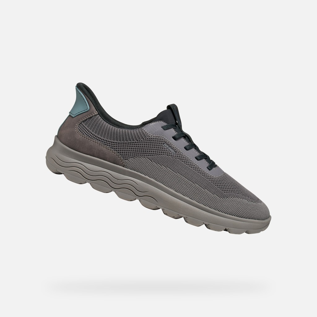Slip in sneakers SPHERICA PLUS MAN Graphite/Stone - image number 0 | GEOX