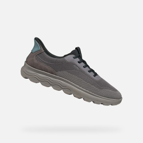 Slip in sneakers SPHERICA PLUS MAN Graphite/Stone - image number 0 | GEOX