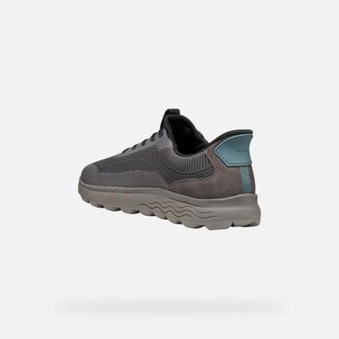 Slip in sneakers SPHERICA PLUS MAN Graphite/Stone - image number 3 | GEOX