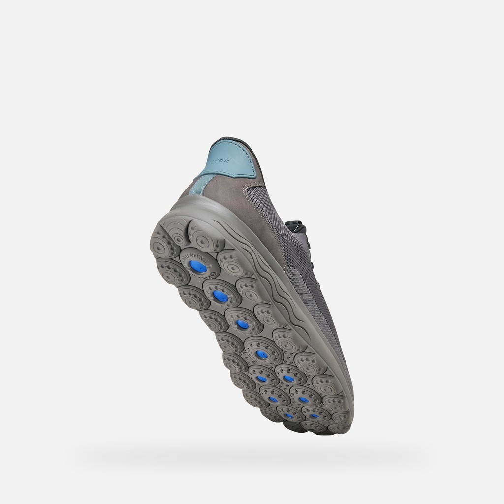 Baskets slip in SPHERICA PLUS HOMME Anthracite/Gris clair - image number 8 | GEOX