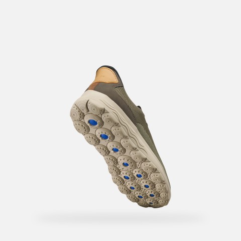 Slip in sneakers SPHERICA PLUS MAN Military/Sage - image number 8 | GEOX