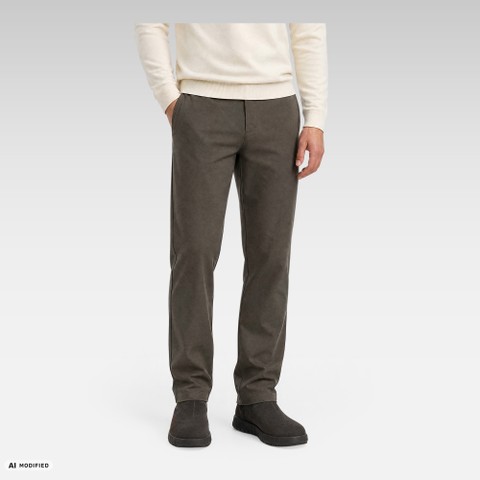 Suede ankle boots FLEXTRIDE MAN Moka - image number 2 | GEOX