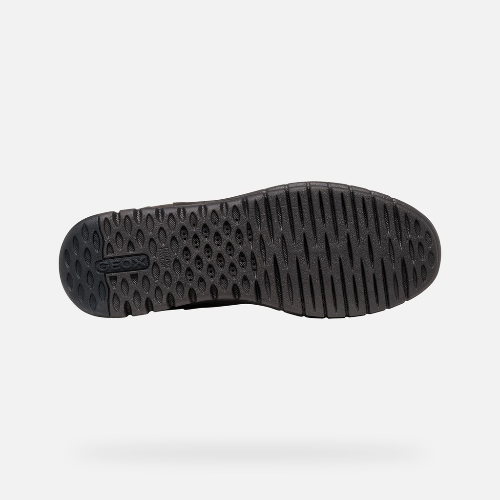 Suede ankle boots FLEXTRIDE MAN Moka - image number 6 | GEOX