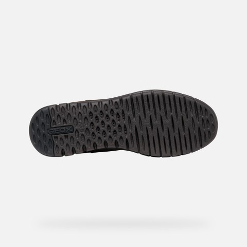 Suede ankle boots FLEXTRIDE MAN Moka - image number 6 | GEOX