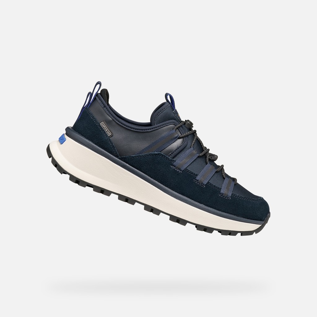 Waterproof breathable sneakers GXRN-03 ABX MAN Navy - image number 0 | GEOX