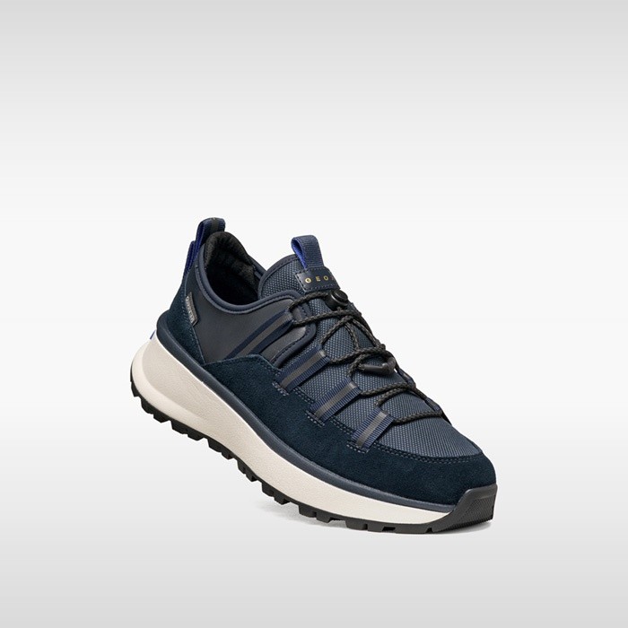Waterproof breathable sneakers GXRN-03 ABX MAN Navy | GEOX