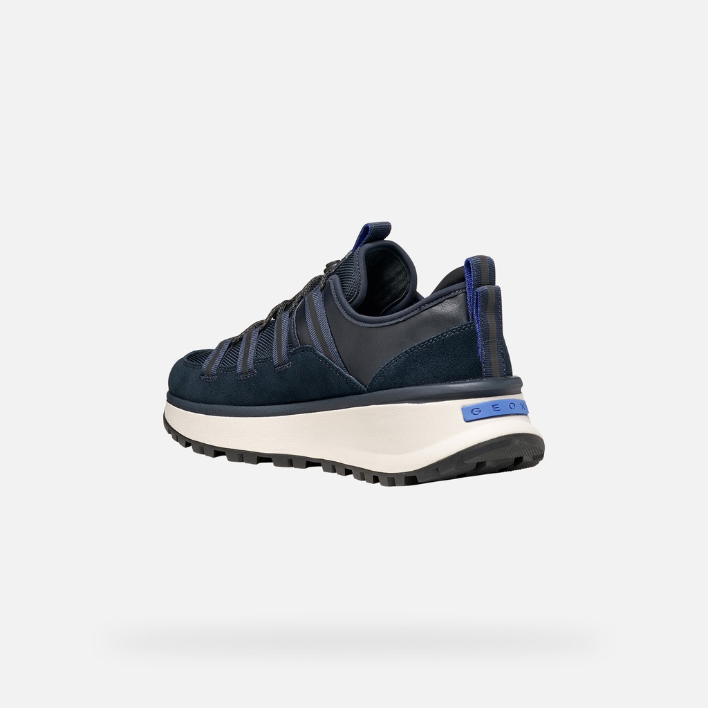 Waterproof breathable sneakers GXRN-03 ABX MAN Navy - image number 4 | GEOX