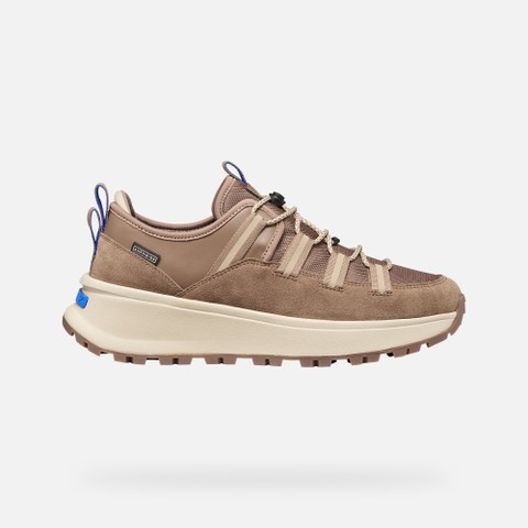 Waterproof breathable sneakers GXRN-03 ABX MAN Taupe - image number 2 | GEOX