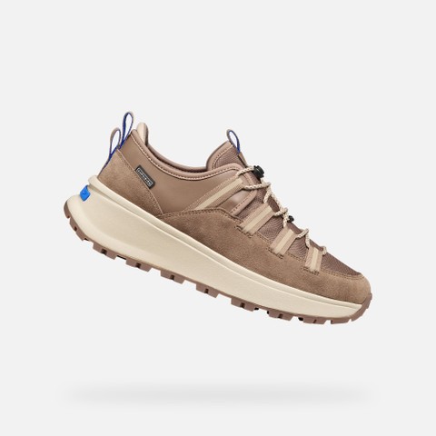 Waterproof breathable sneakers GXRN-03 ABX MAN Taupe - image number 0 | GEOX