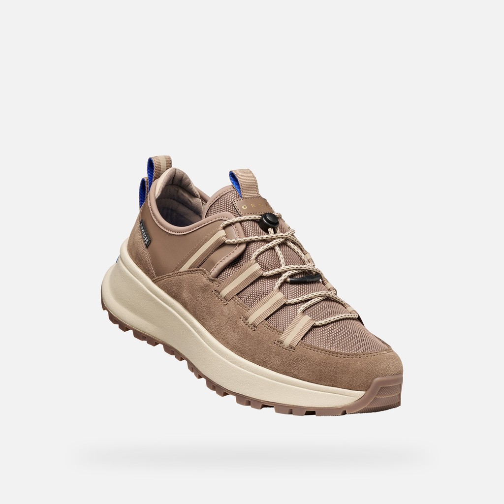 Waterproof breathable sneakers GXRN-03 ABX MAN Taupe - image number 5 | GEOX