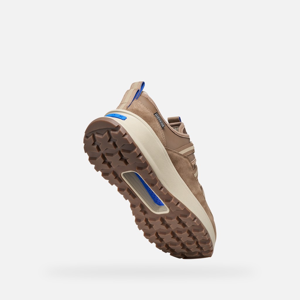 Waterproof breathable sneakers GXRN-03 ABX MAN Taupe - image number 9 | GEOX