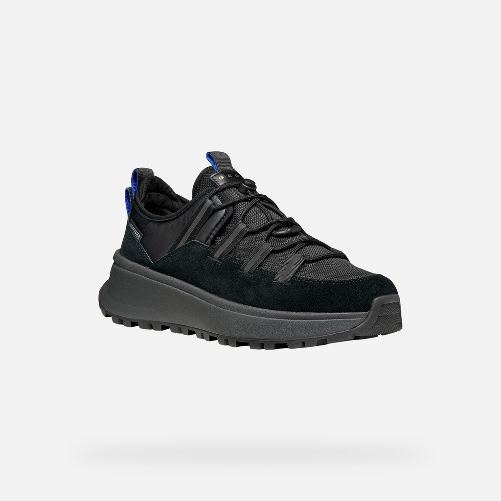 Waterproof breathable sneakers GXRN-03 ABX MAN Black - image number 3 | GEOX
