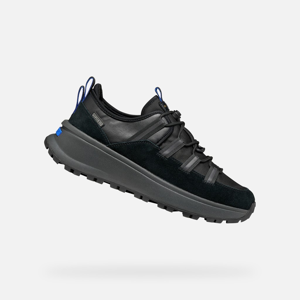 Waterproof breathable sneakers GXRN-03 ABX MAN Black - image number 0 | GEOX