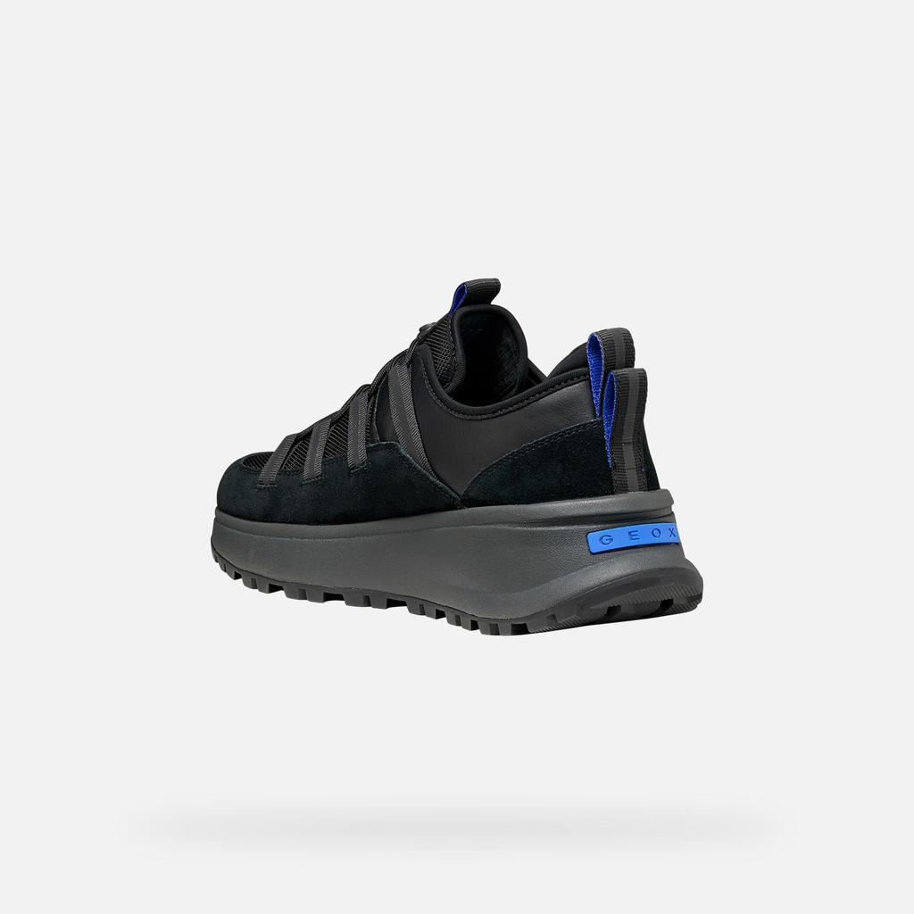 Waterproof breathable sneakers GXRN-03 ABX MAN Black - image number 4 | GEOX