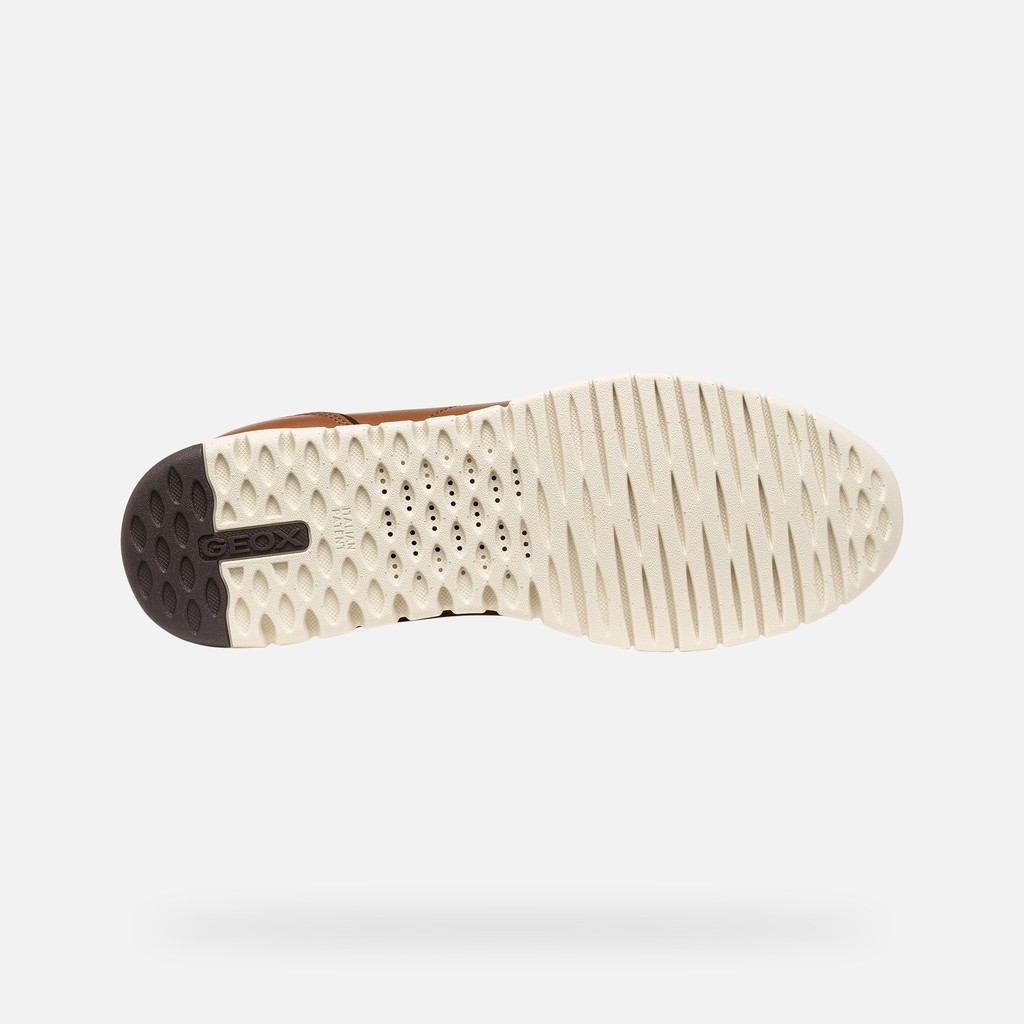 Slip in sneakers FLEXTRIDEZERO PLUS MAN Cognac - image number 6 | GEOX