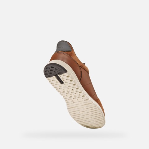 Slip in sneakers FLEXTRIDEZERO PLUS MAN Cognac - image number 7 | GEOX