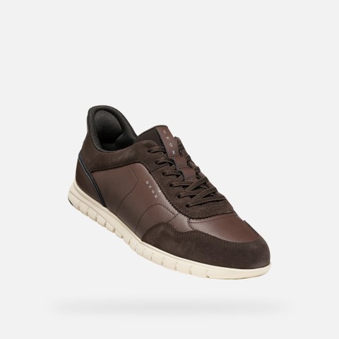 Slip in sneakers FLEXTRIDEZERO PLUS MAN Chocolate - image number 4 | GEOX