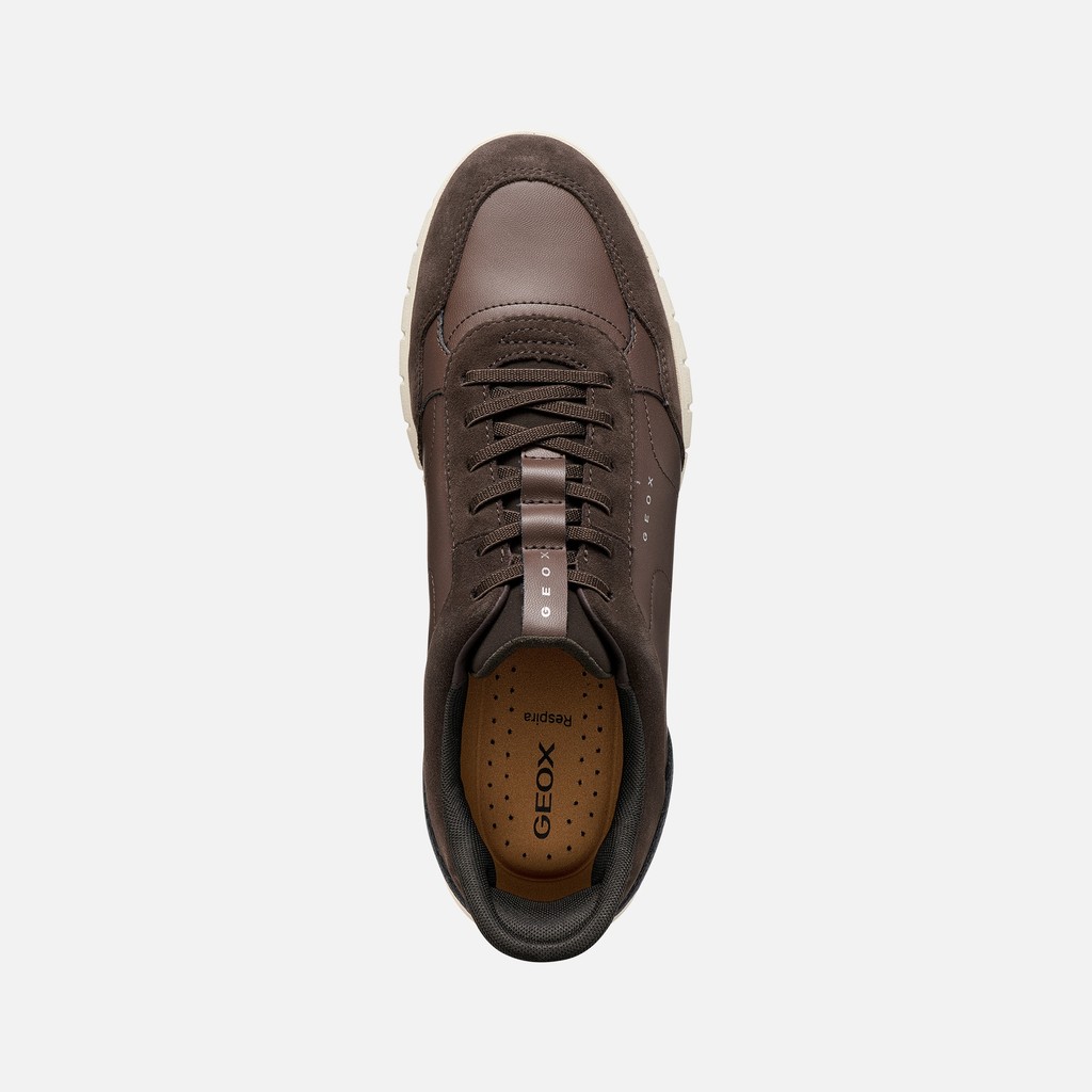Slip in sneakers FLEXTRIDEZERO PLUS MAN Chocolate - image number 5 | GEOX