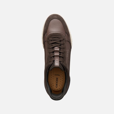 Slip in sneakers FLEXTRIDEZERO PLUS MAN Chocolate - image number 5 | GEOX