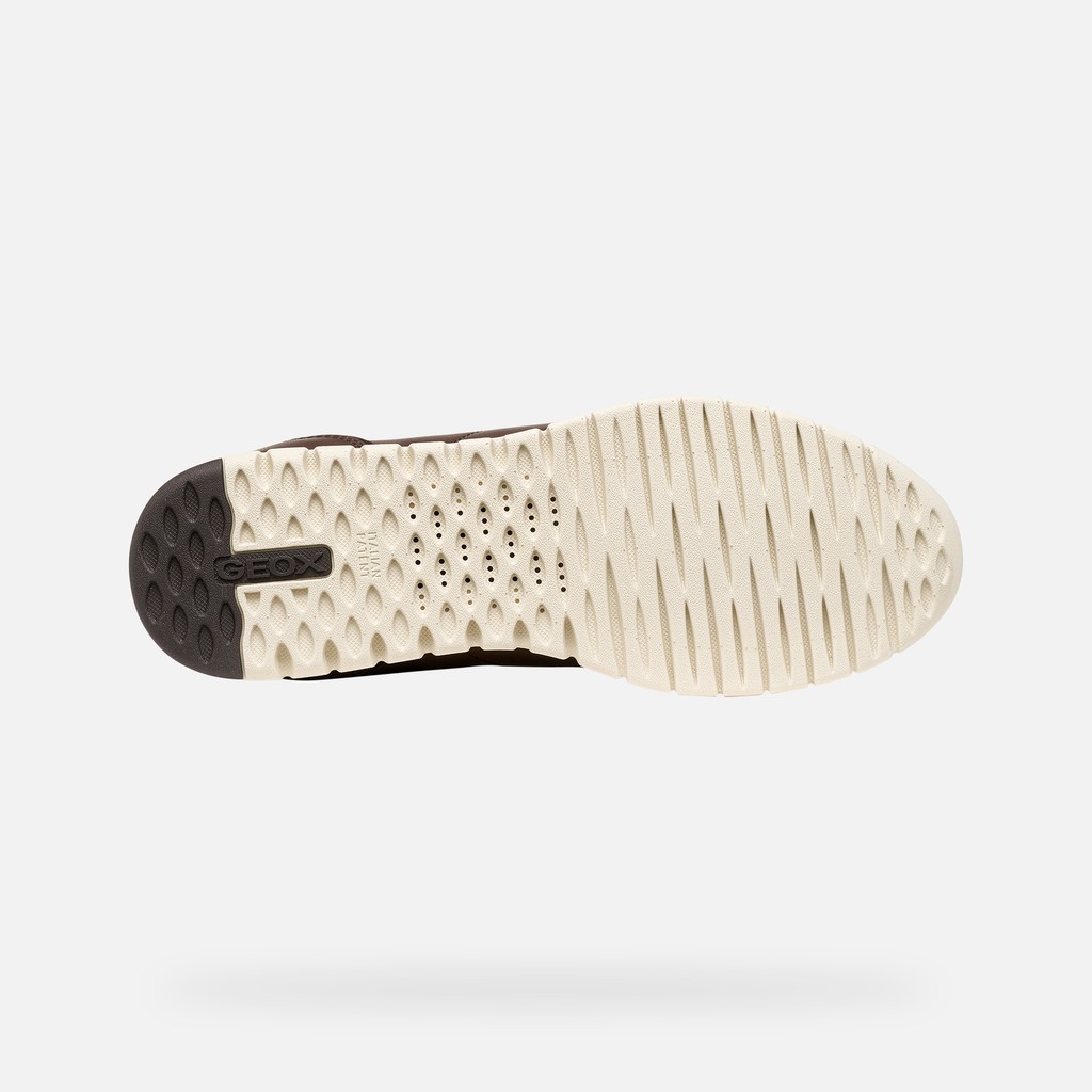 Slip in sneakers FLEXTRIDEZERO PLUS MAN Chocolate - image number 6 | GEOX