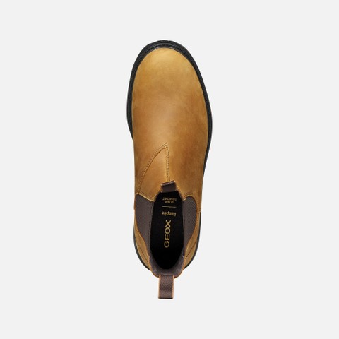 Chelsea boots SPHERICA EC7 B HERR Ocker/Braun - image number 5 | GEOX