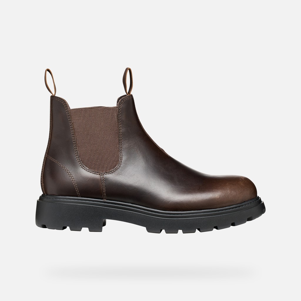GEOX Spherica Ec7 B Homme Marron Foncé