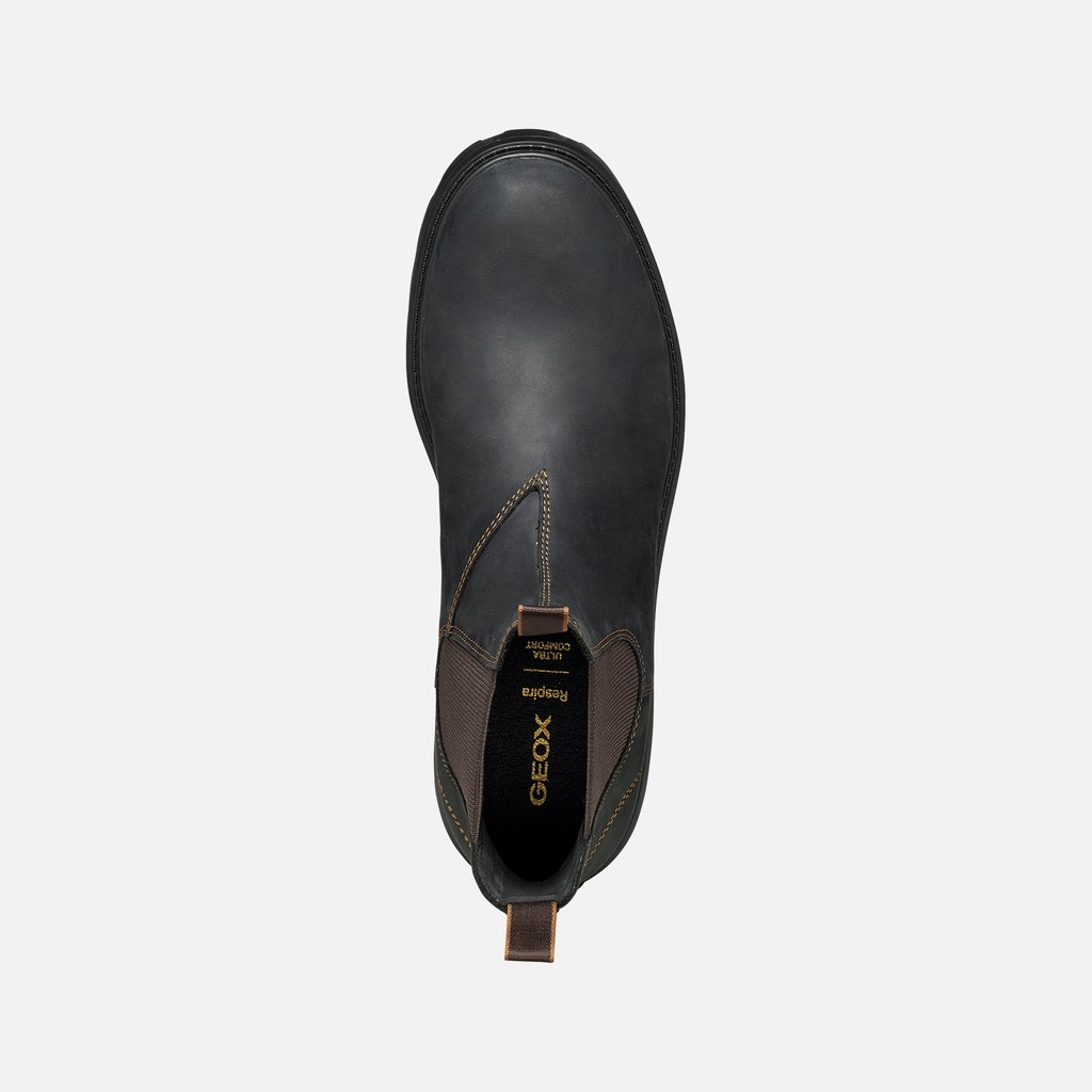 Chelsea boots SPHERICA EC7 B MAN Black/Chocolate - image number 5 | GEOX