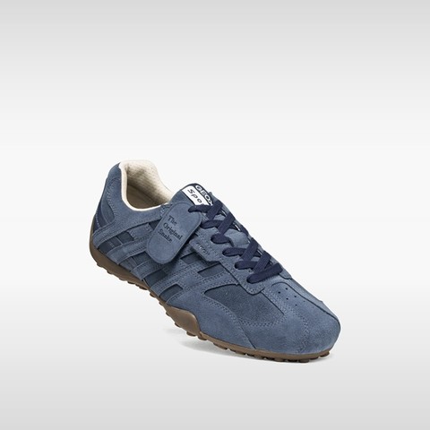 Vintage low top sneakers SNAKE MAN Dark Blue - image number 4 | GEOX