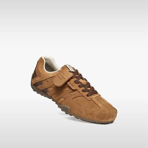 Vintage low top sneakers SNAKE MAN Nut - image number 4 | GEOX