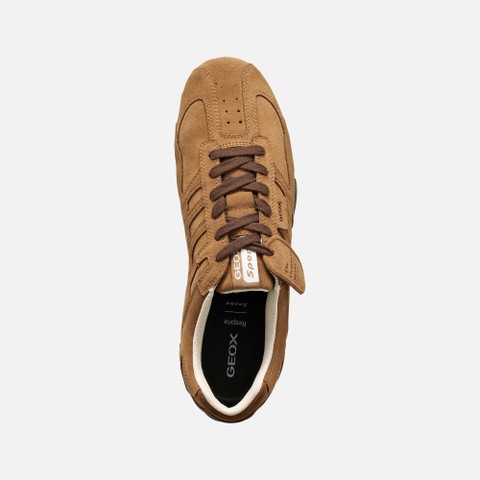 Vintage low top sneakers SNAKE MAN Nut - image number 5 | GEOX
