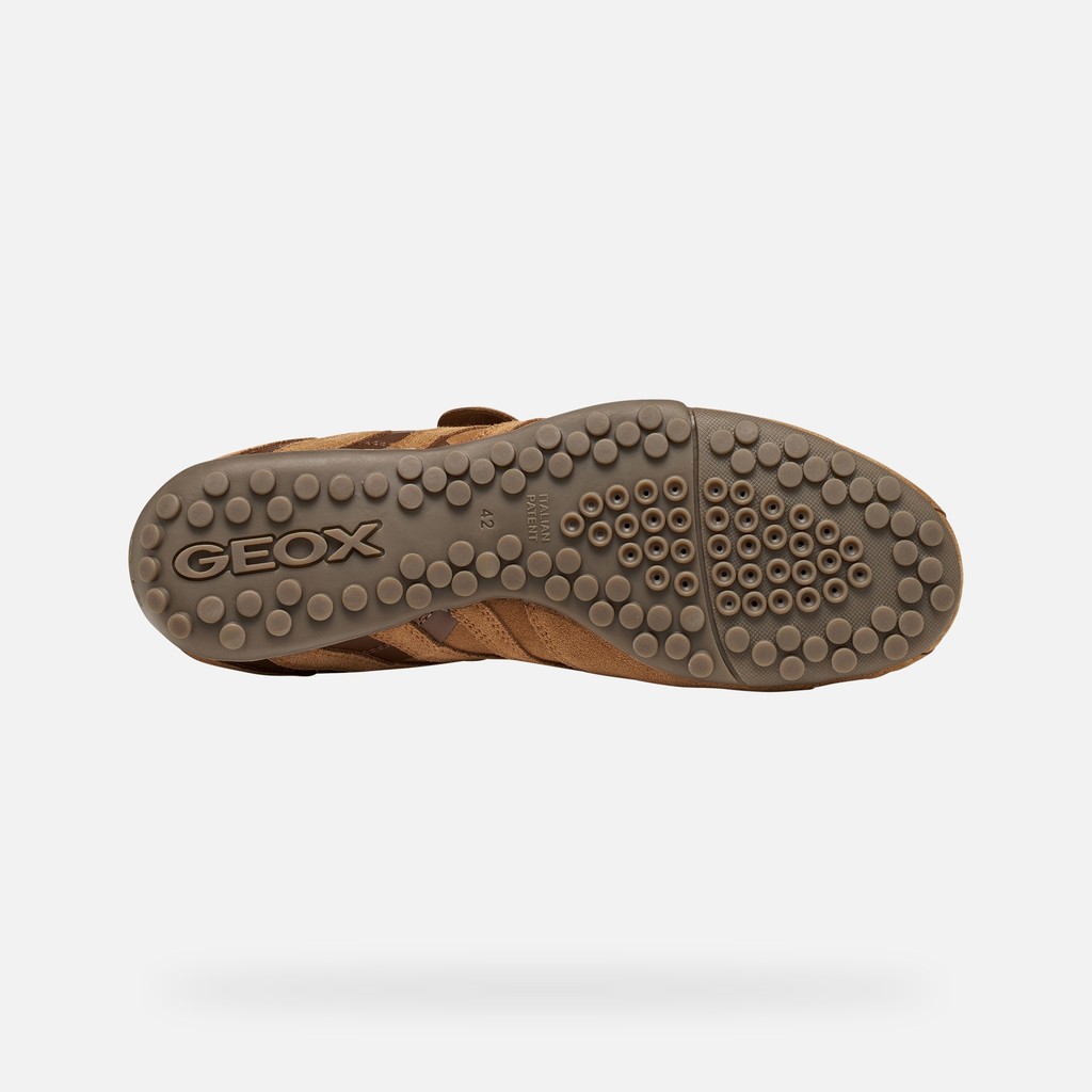 Vintage low top sneakers SNAKE MAN Nut - image number 6 | GEOX