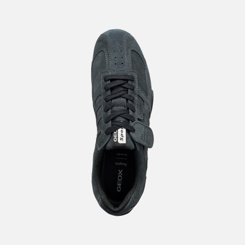 Vintage low top sneakers SNAKE MAN Anthracite - image number 5 | GEOX