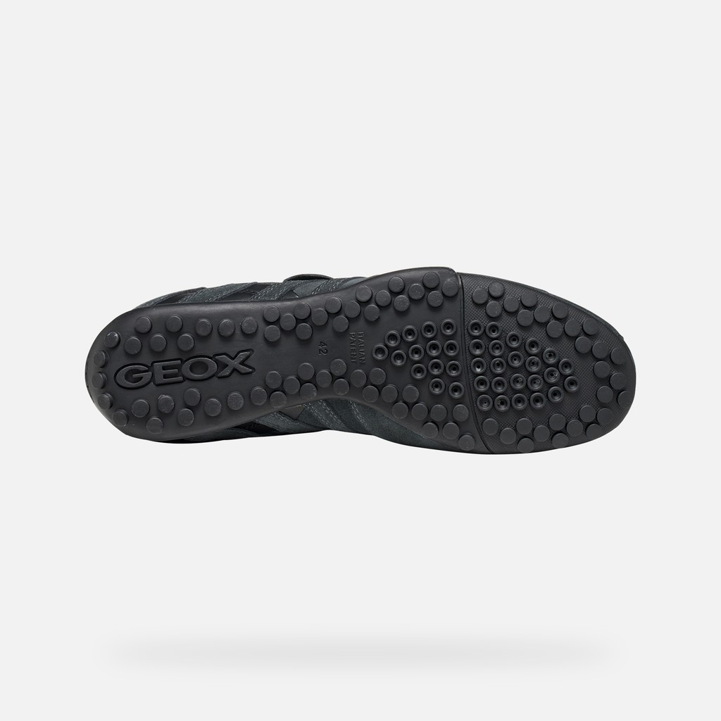 Vintage low top sneakers SNAKE MAN Anthracite - image number 6 | GEOX