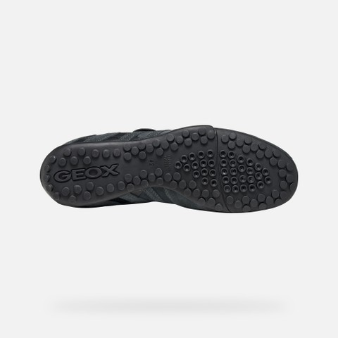 Vintage low top sneakers SNAKE MAN Anthracite - image number 6 | GEOX