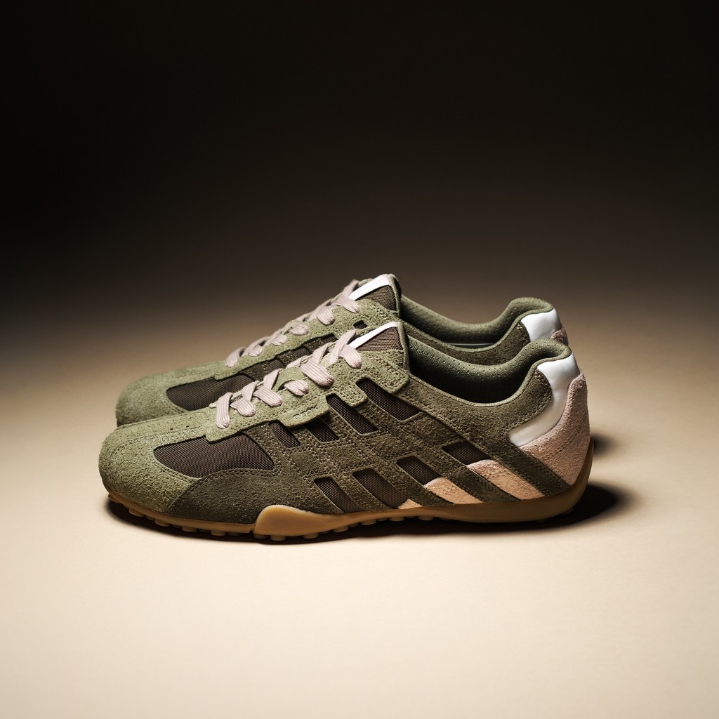 Vintage low top sneakers SNAKE MAN Sage/Military - image number 9 | GEOX