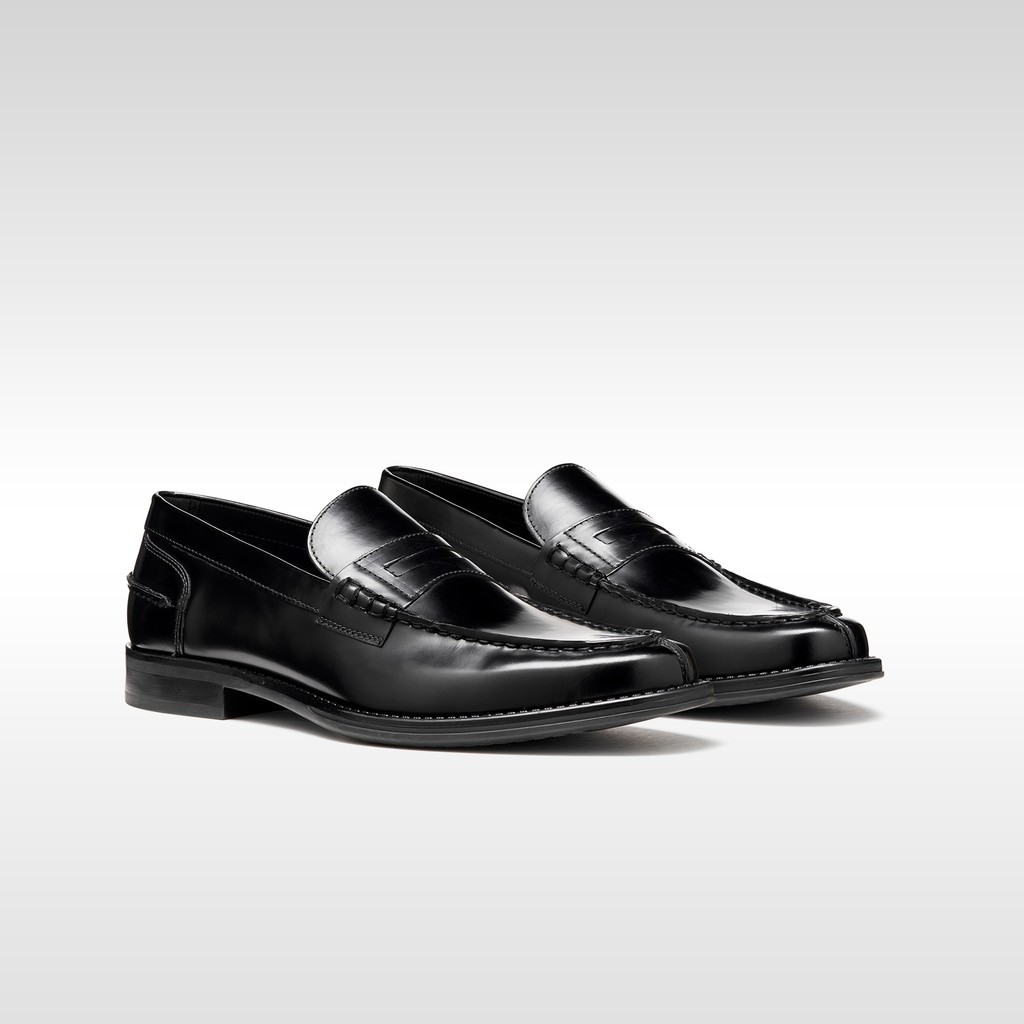 Mocassins en cuir ELLMOOR HOMME Noir - image number 7 | GEOX